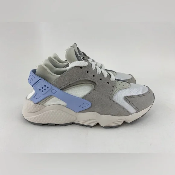 Nike Air Huarache Grey Celestine Blue Women's Sneakers Shoes DV6983-100 - Picture 8 of 12